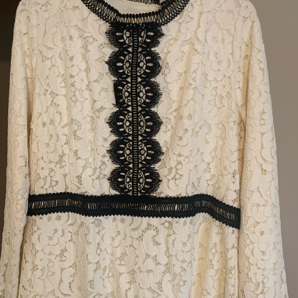 Worn 2 times, XL dainty Jewel lace dress.